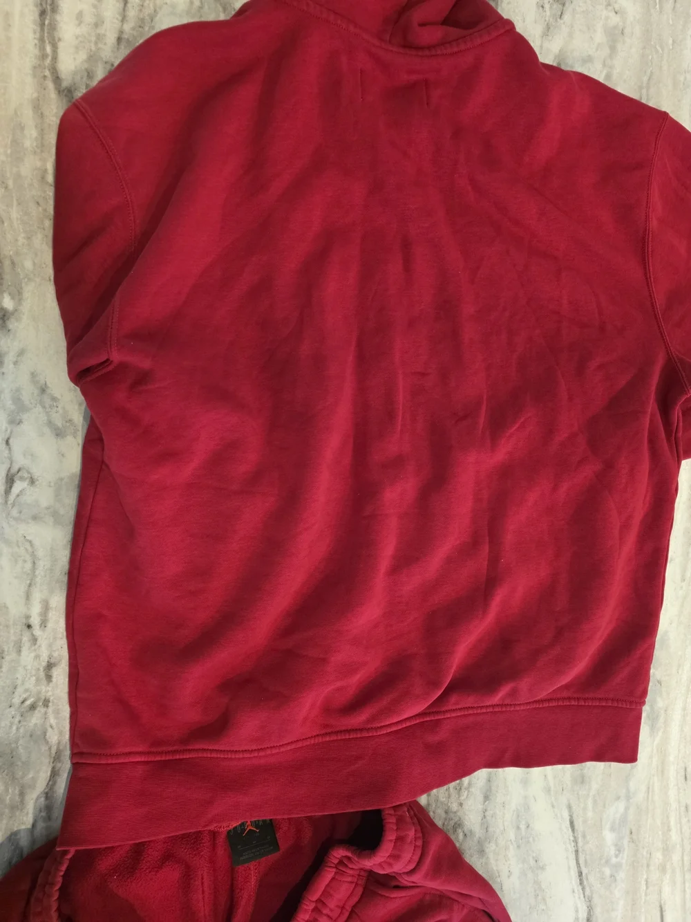 Air Jordan Jumpman Men’s Sweatsuit Size(LG)Red  Sweatshirt & Size (M)Sweatpants